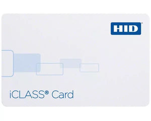 HID 2000-34 iClass Smart Cards with 2K-Bits & 2 Application Areas (Pack of 100)