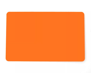 Dyestar Premium Orange 760 Micron Cards with Coloured Core (Pack of 100)