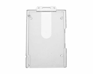 Enclosed Badge Buddy ID Card Holders - Portrait (Pack of 100)