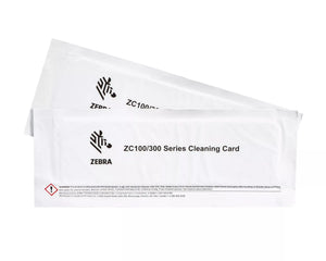 Zebra ZC100/300 Cleaning Card Kit (5 Cards)