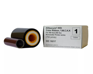 Matica DIC10217 YMCKK Colour Ribbon (750 Prints)