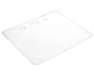 Vinyl Access Control Card Holders, Eco Friendly - Landscape (Pack of 100)